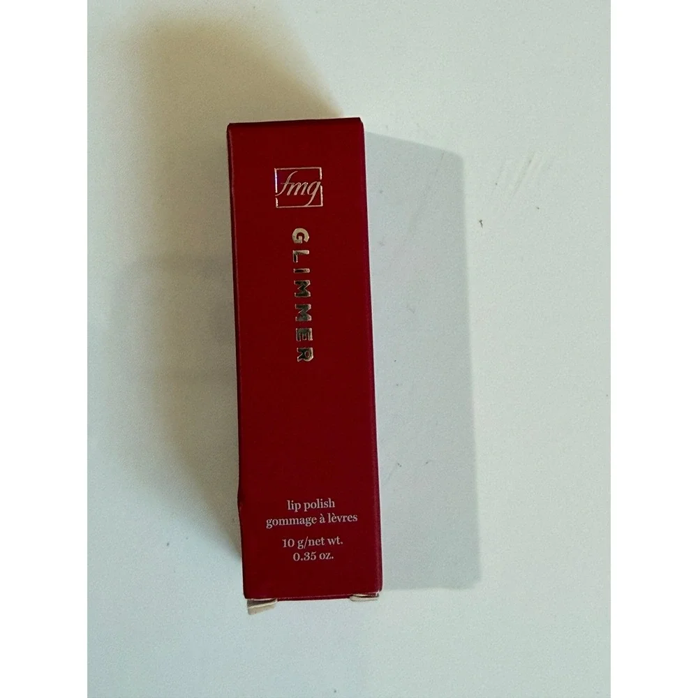 fmg Glimmer Lip Polish Sugar‎ Scrub Exfoliator with Squalane 0.35 oz New in Box